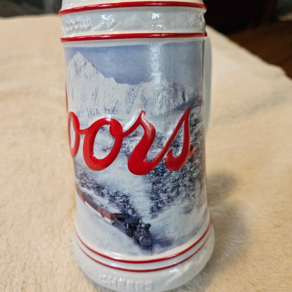 Coors Light Stein - 2015 Holiday Bier Mug - Limited Edition - Picture 2 of 7